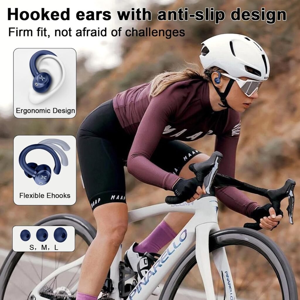 Cillso Wireless Earbuds Secure Sports Fit