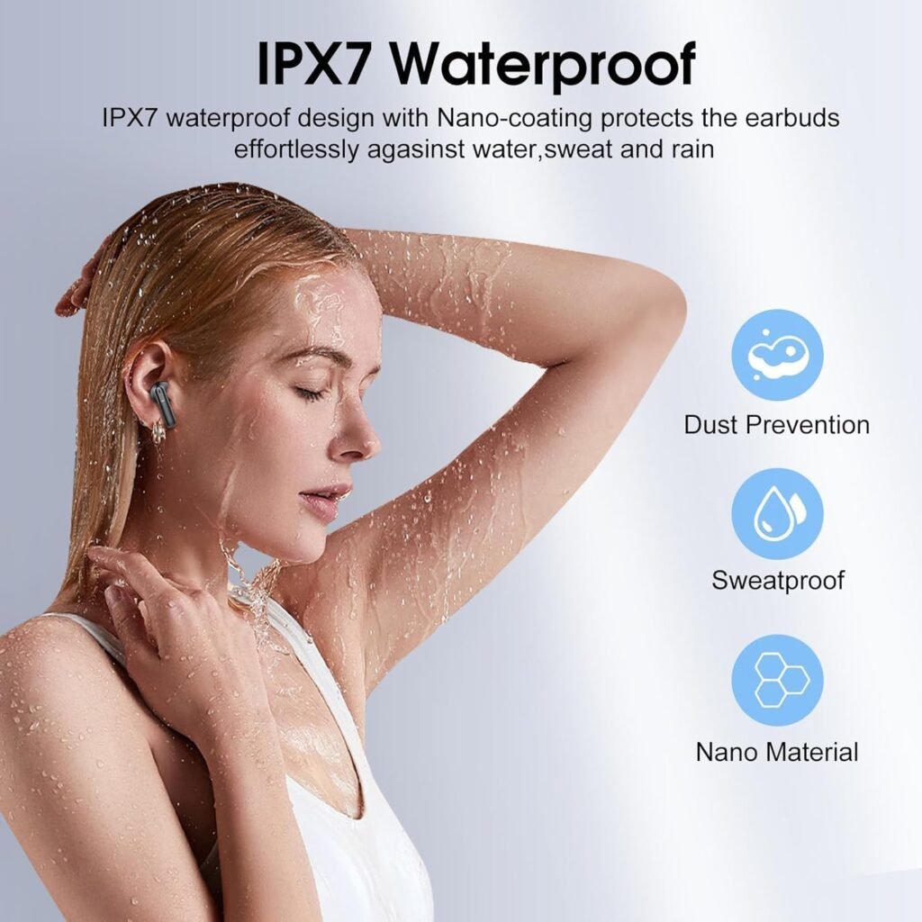 Cillso earbuds Water Resistance: IPX7