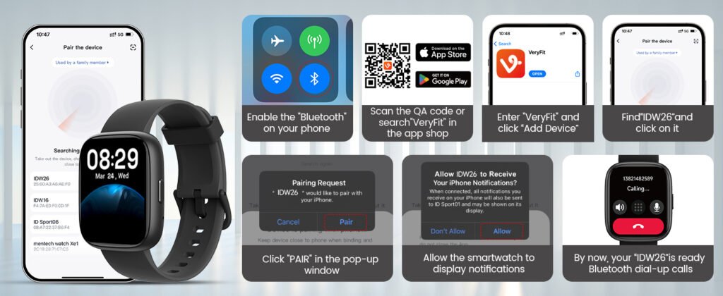 Cillso IDW26 Smart Watch Manual