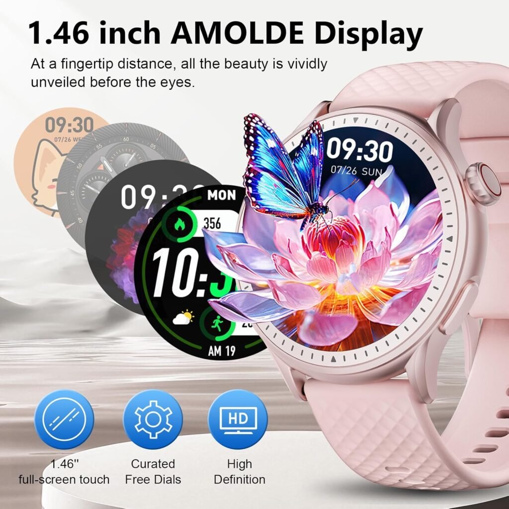 Cillso Smart Watch with AMOLED screen