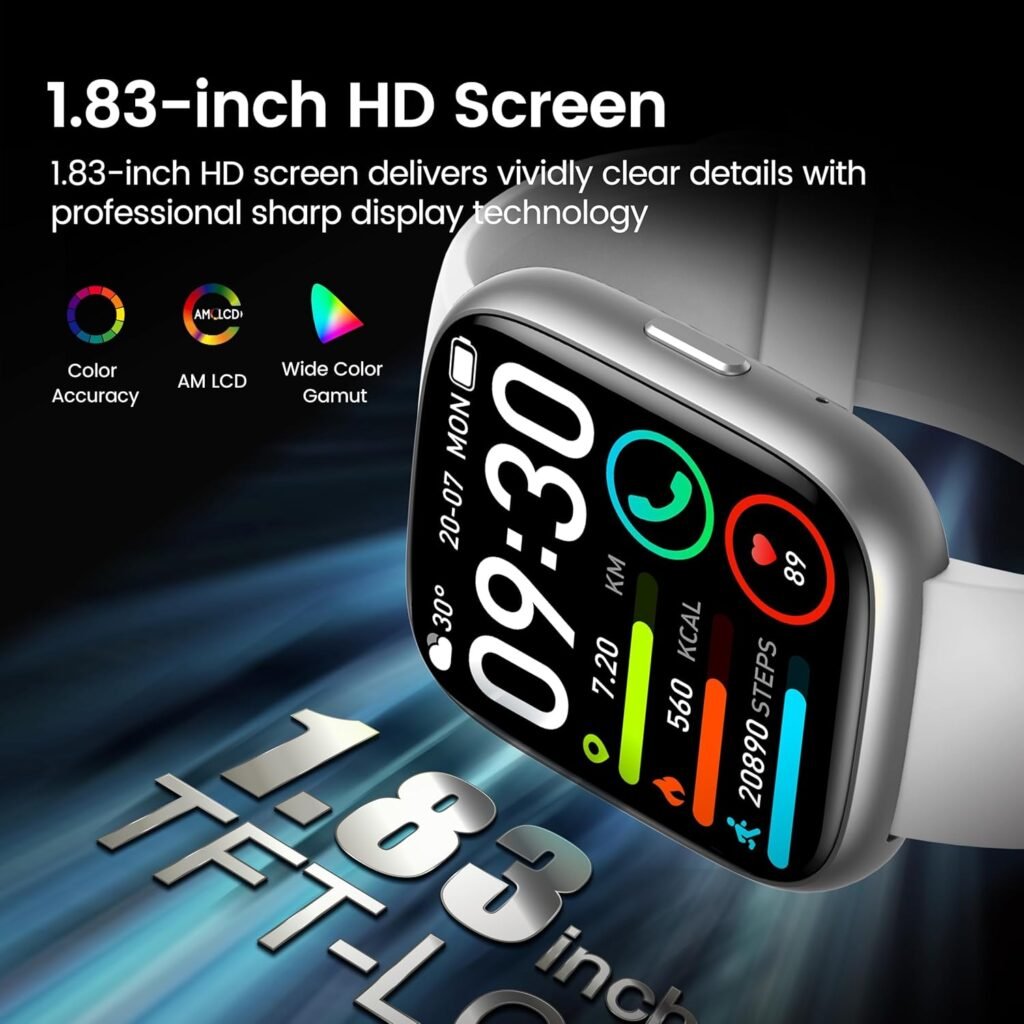 Cillso Smart Watch with Alexa Built-in